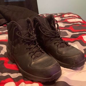 All black Nike ASG boots